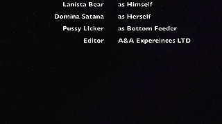 Part 4:- Lanista Bear and Domina Satana takes Bottom Feeder in the dungeon for a bit of tourture!