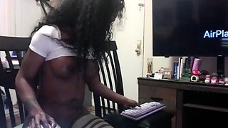 Shemales fuck guy in ass and throat