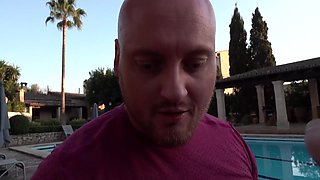 Mark Aurel And Sophie Logan In Big Boobed Blonde Milf Practice Sex Yoga With The Bald Dude