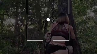 VaneSsa BiTCHx Teacher Strips in Fishnets Parking Her Students