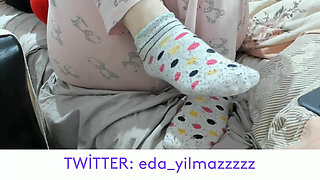 Foot- Foot Fetish- Turkish Foot- Turkish Foot Fetish- Socks- Stockings Fetish- Turkish Porn- Turkish MILF