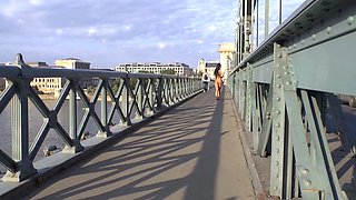 Amateur teen outdoor blowjob