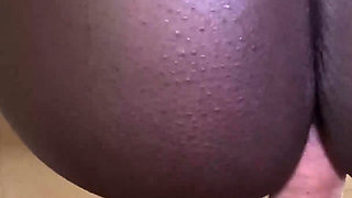 Skinny Nubian Slut Dogged and Cummed (fv)