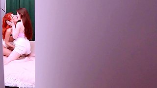 Stud Pounds Two Cute Girls, Cums Inside, Messy Playtime