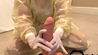 Nurturing Doctor Milks Asian Penis Hard