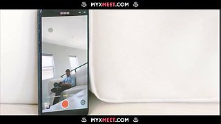 Chloe Foxxe - Sweet Brunette Rides Boss' Cock - Office