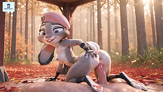 Judy Hopps  reverse cowgirl animat foot fetish hentai furry