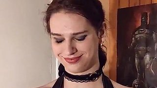Melody's playboy bunny casting, suck and enormous fuck stick