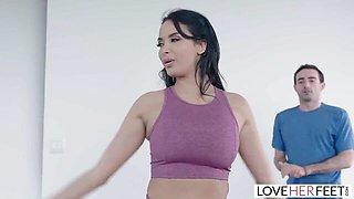 Watch captivating Anissa Kate and Jake Adams's sex