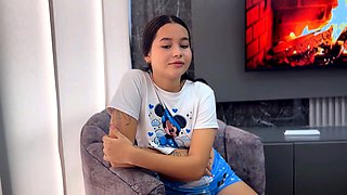 Anal casero, anal squirt, step sister