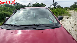 I Fuck the Uber Driver After He End My Ride