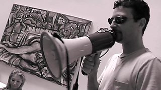 Fat cum face for tiny teen cunt getting poled in dozens of ways