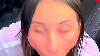 Fucking in a Car! My Best Friend Fucks My Vagina and Cums Inside Me