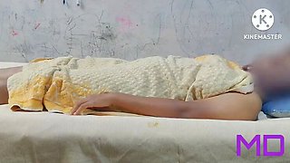 Telugu Desi Housewife Massage and Blowjob with Boyfriend - Indian Wife Sucking Fuck