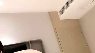 Japanese teen getting toyed and extremely tickled