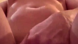 Big boob brunette masturbates on webcam