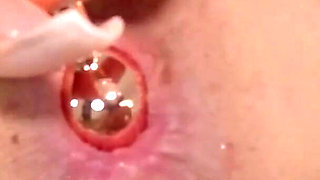 Piss Drinking Threesome with German Anal Slut DP
