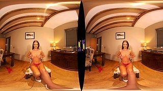 Emo teen on solo webcam masturbation