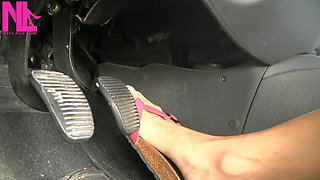 Revving in Pink Birkenstock Flops