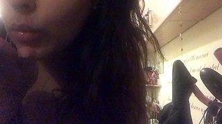 Black and ebony girlfriends get 2 white dicks