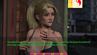 Hot wife trying to help old man so she plays with his big cock