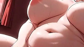 Anime Girl Doing Sexual Act in Red Room