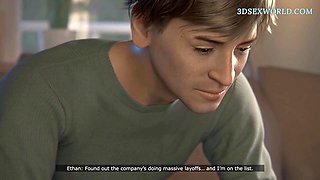 Big Titted Unfaithful Wife cheating her Husband with Interracial BBC (3D Anime) HQ