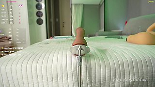 Hot girl with big ass webcam solo