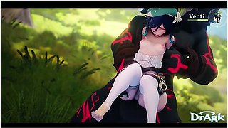 Female Venti Gets Fucked By A Mitachurl Genshin Impact Sex Porn Hentai Hilichurl