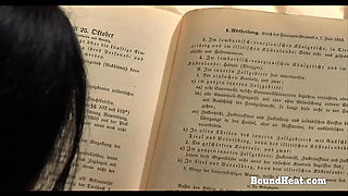 Sensual Dom Lesbian Madame Enjoys In Pussy Licking With Submissive Slave