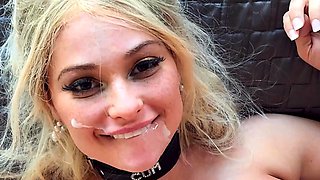 Johnny Sins - Blonde Submissive Gets Destroyed in Bondage