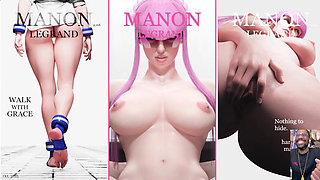 Bald Pussy Manon Has the Best Porn Production Ever, Fat Juicy Ass Ashe Reverse Cowgirl