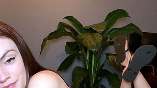 Beautiful brunette in sexy solo fingering masturbation 4 wmv