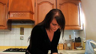 Hottest brunette solo webcam masturbation 2