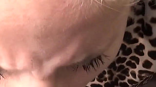 Risky Public Suck & Swallow Blonde MILF Drains Stepdaddy Behind the Bushes