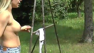 Hot MILF's Teach a Lesson to This Naughty Slave