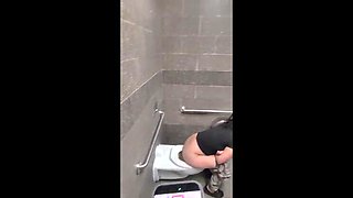 Pervy Wife Gets Fucked in Gas Station Bathroom