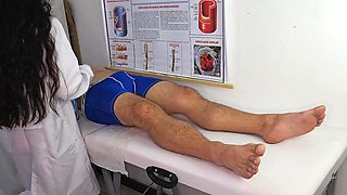 NURSE gets excited by PATIENT'S cock