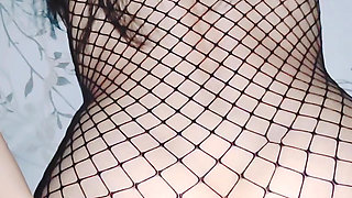 Pov slow anal with skinny milf model in stockings