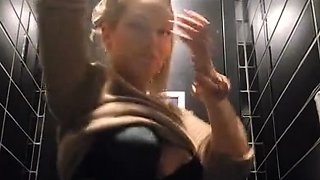 Ex wifey blonde homemade solo masturbation fun