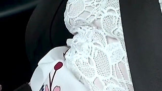 Countryside Walk with Cum Soaked Knickers Taped in Mouth