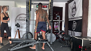 I Destroy Shona River's Pussy in the Gym