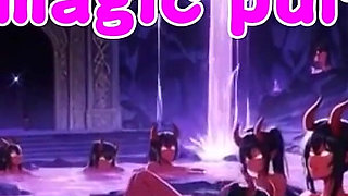 Movie, Demon Magic Purple Cave Queen Movie, Ai Animation