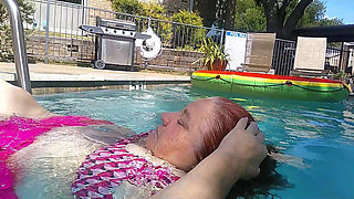 Handsome Harry and Sex Big Beauty Nurse Vicki Do Some Under Water Exercises!