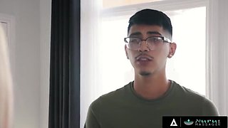 Big Tits MILF Andi Avalon Gives First Nuru Massage Sex To Teen Boy