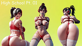 High School Harem Pt. 01