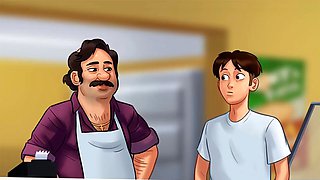 Biggest boobs, summertime saga, summertime