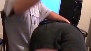 The paddle makes Erika cry