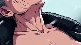 Ai Cartoon Granny Outdoor Titties