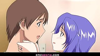 Sempai Kozue Gets A Taste Of Tsutomu's Good-sized Lollipop, Leaving Her Wanting More